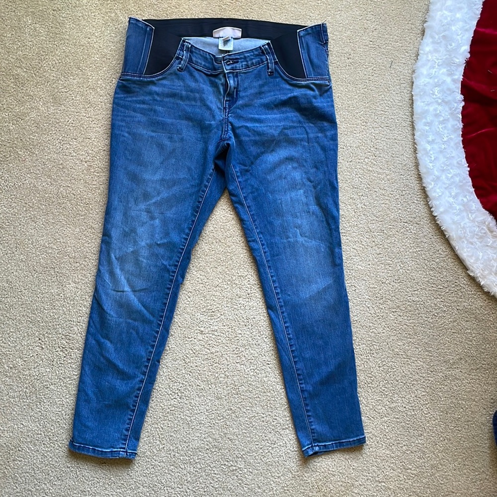 Low panel Isabel maternity skinny jeggings